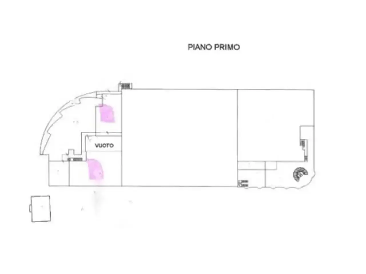Negozio in Via Iseo, Erbusco, {3} - Planimetria 1