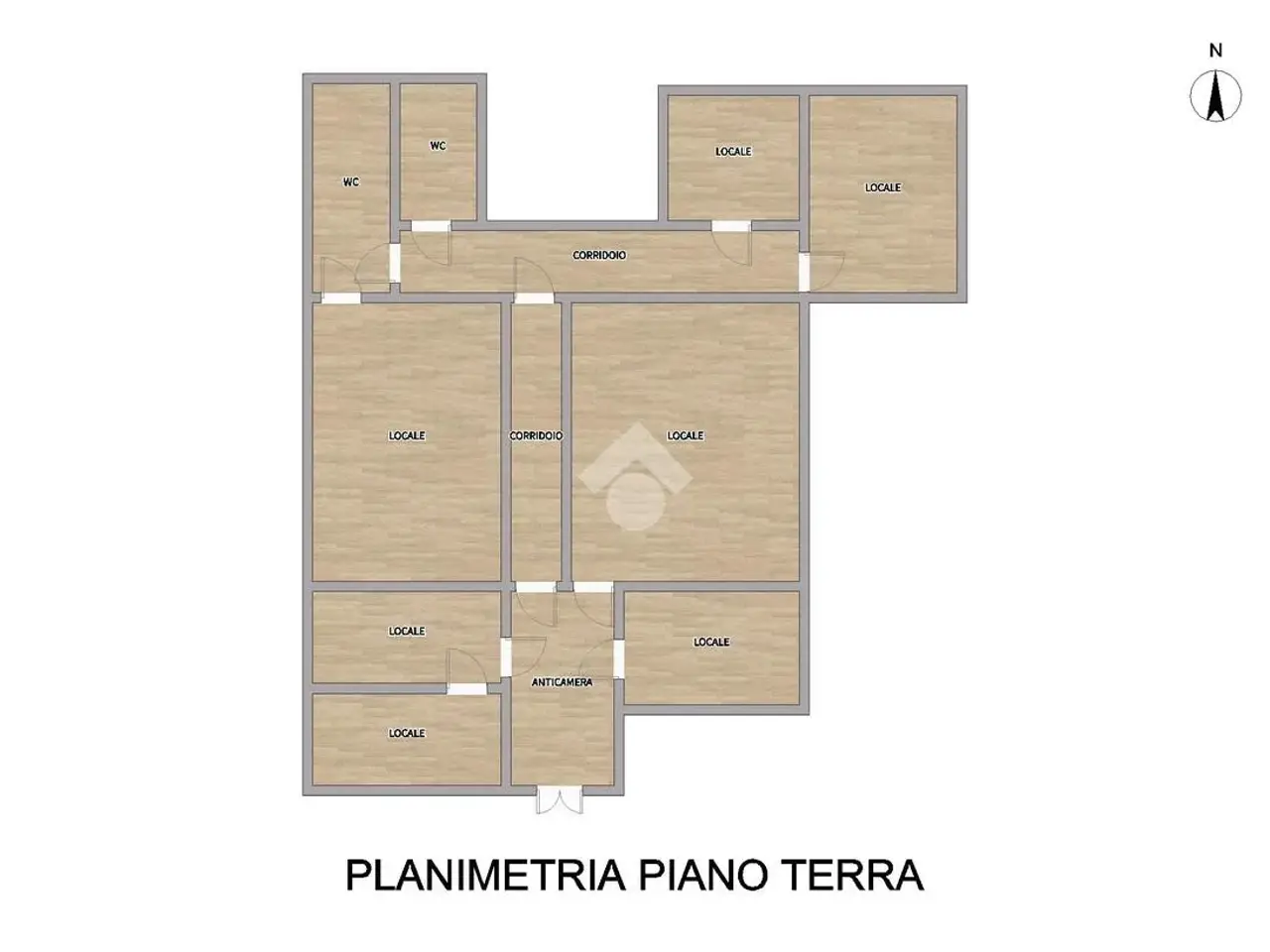 Ufficio in Via S. Siro 72, Piacenza, {3} - Planimetria 1