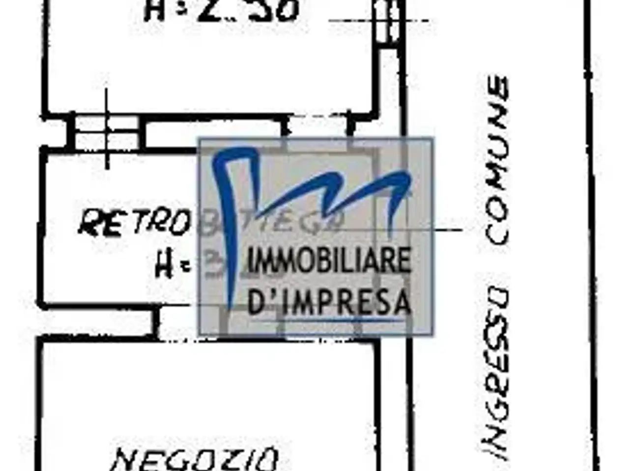 Negozio in Strada Giuseppe Garibaldi, Parma, {3} - Planimetria 1