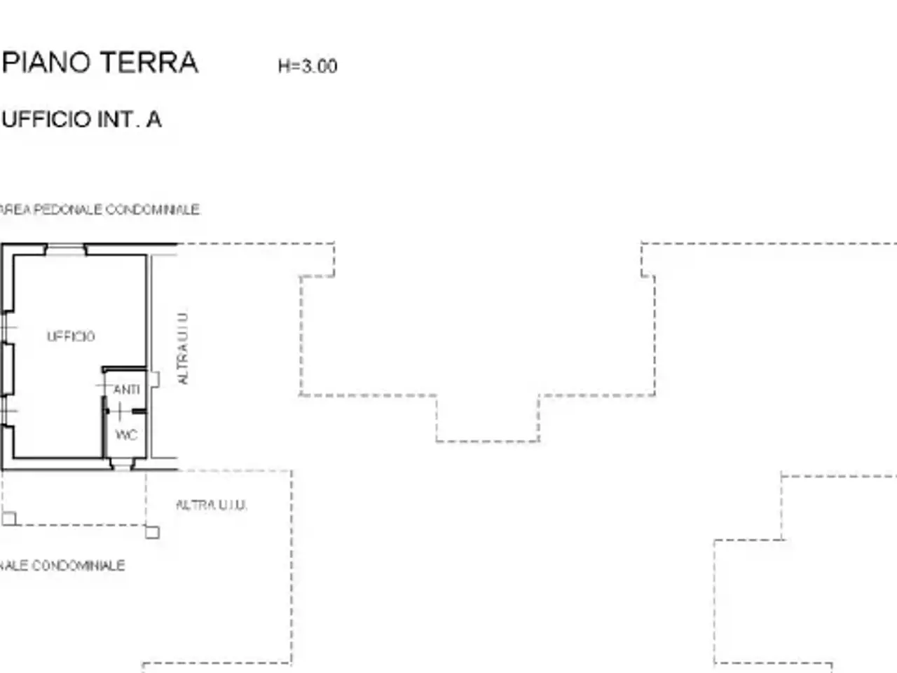 Ufficio in Via Peppino Impastato, Putignano, {3} - Planimetria 1