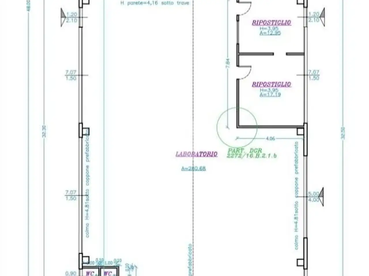 Capannone in Via Don Minzoni, Scandiano, {3} - Planimetria 1