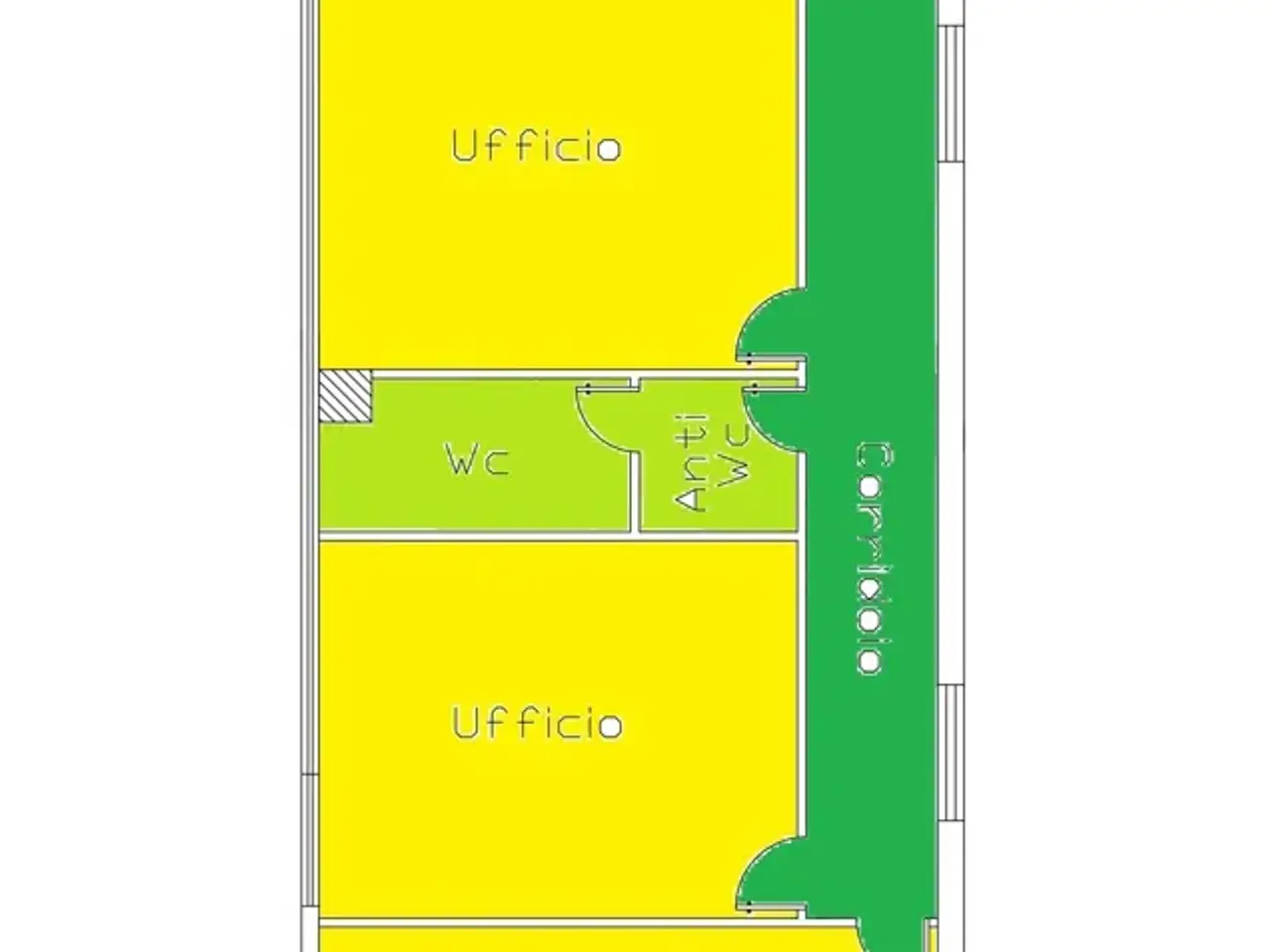 Ufficio in Strada Provinciale Tavernetta Snc, Marcianise, {3} - Planimetria 1
