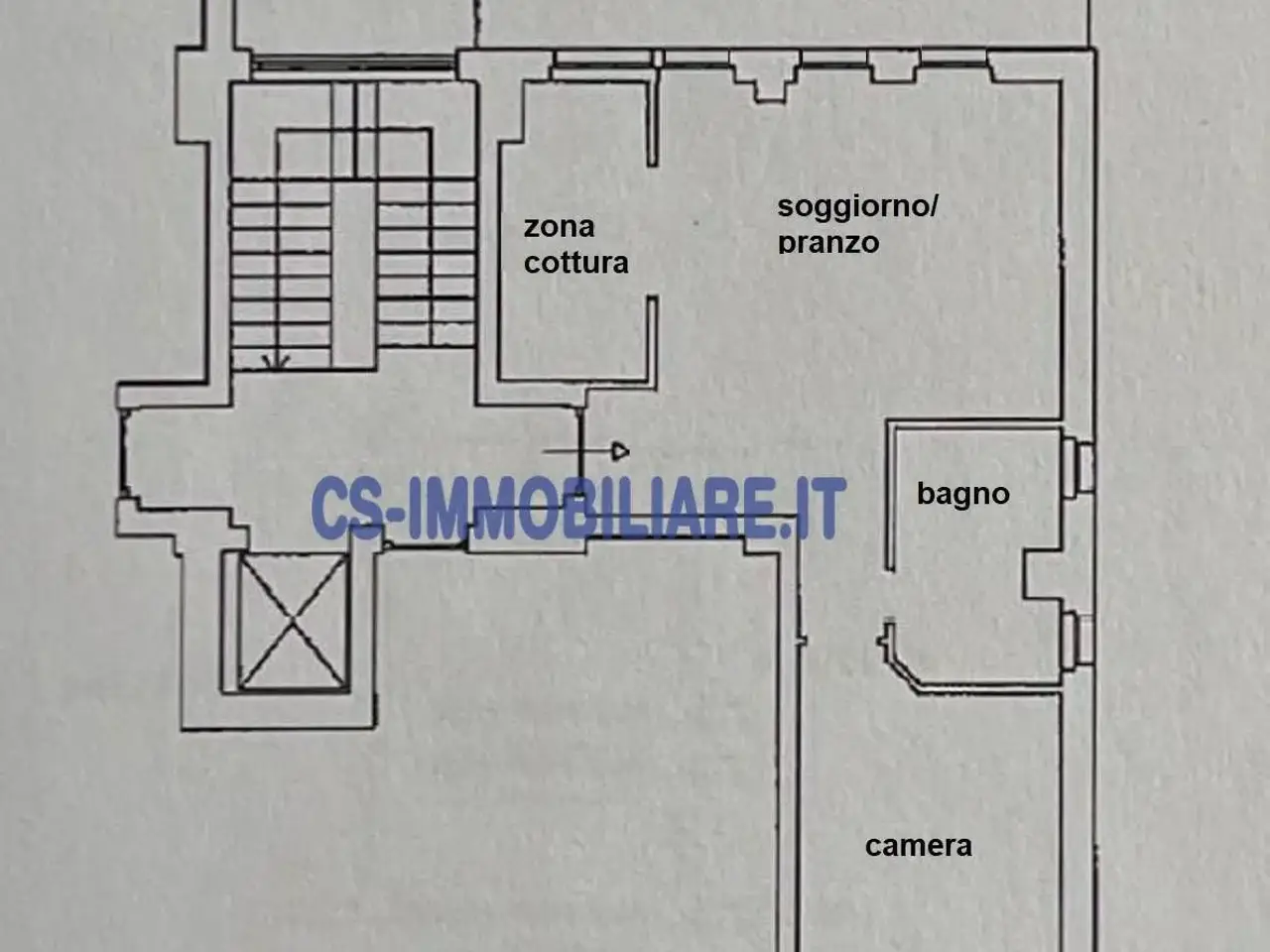 Trilocale in vendita, Via dei Molinari, Potenza - Planimetria 1