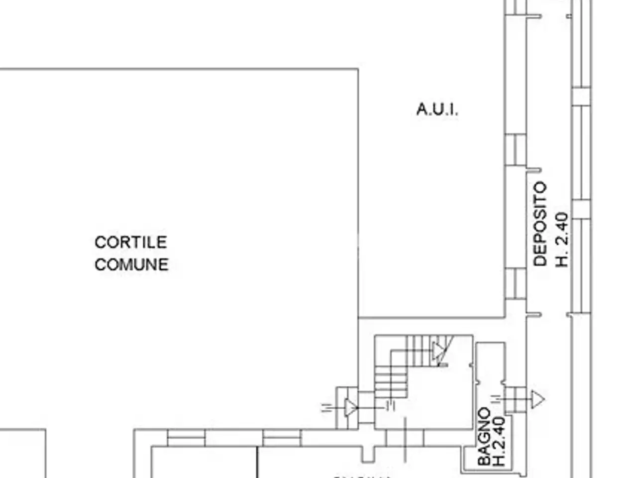 Negozio in Via Corsica 131, Brescia, {3} - Planimetria 1