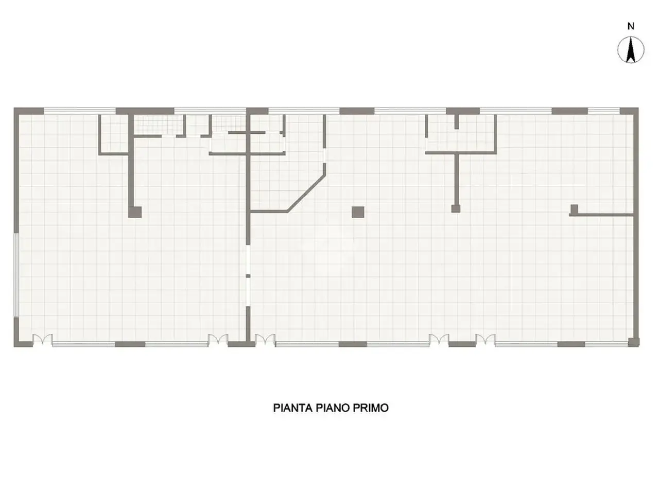 Negozio in Via Giuseppe di Vittorio 20, Giulianova, {3} - Planimetria 1