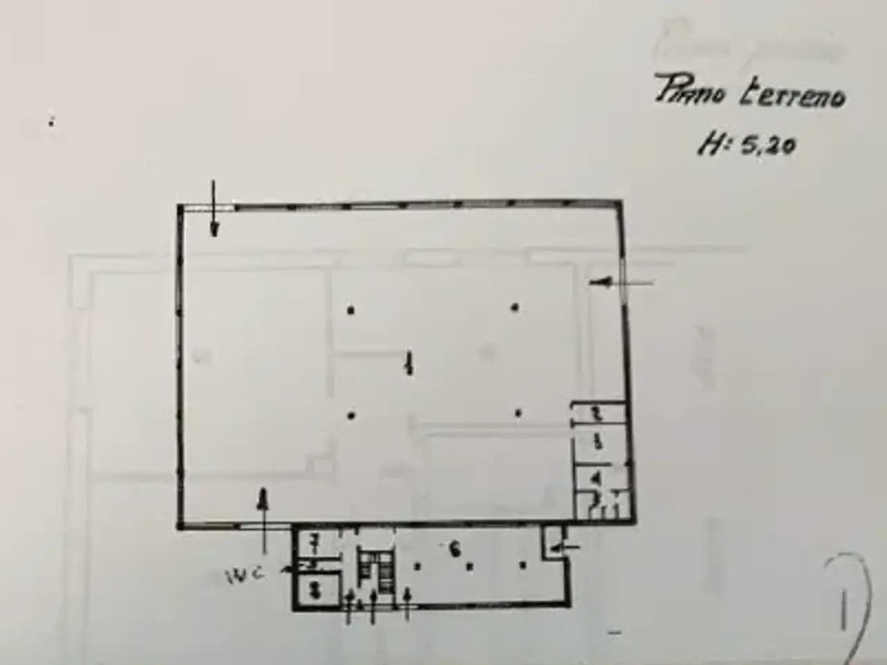 Palazzina commerciale in Strada Vicinale S. Pietrino 2, Perugia, {3} - Planimetria 1