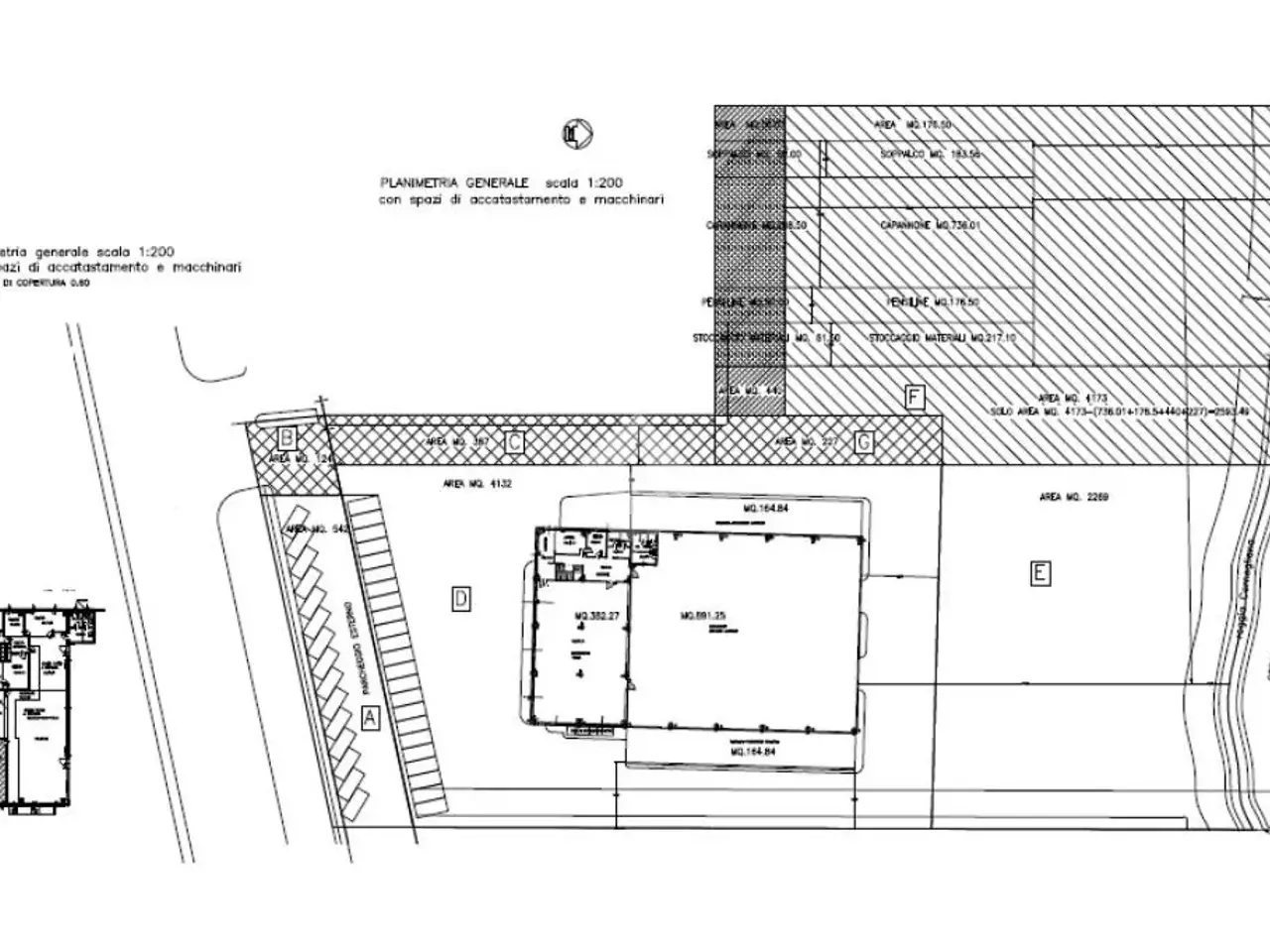 Capannone in Via Sp186 5, Cornegliano Laudense, {3} - Planimetria 1