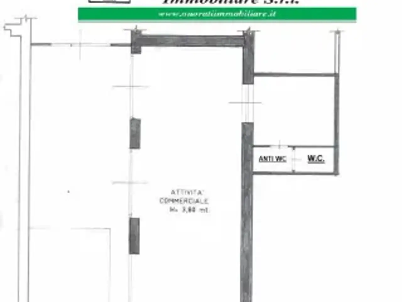 Negozio in , Guidonia Montecelio, {3} - Planimetria 1