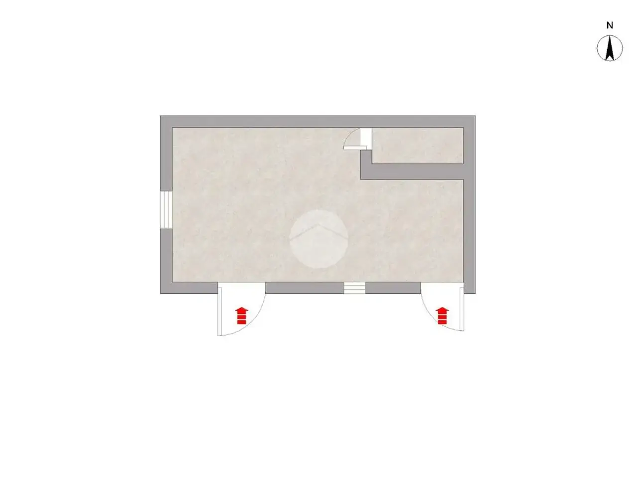 Negozio in Via Chiodi 5, Bagnolo Mella, {3} - Planimetria 1