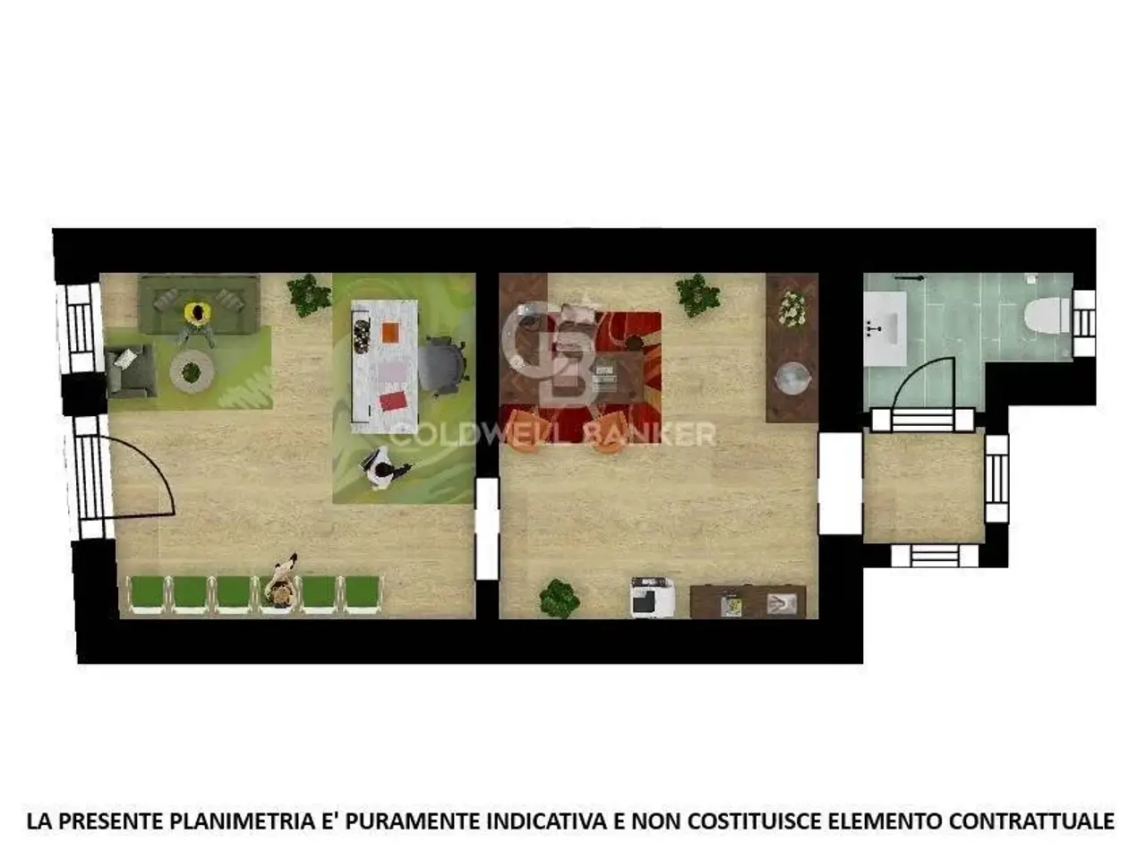 Ufficio in Via dell' Orfanotrofio 12, Tarquinia, {3} - Planimetria 1