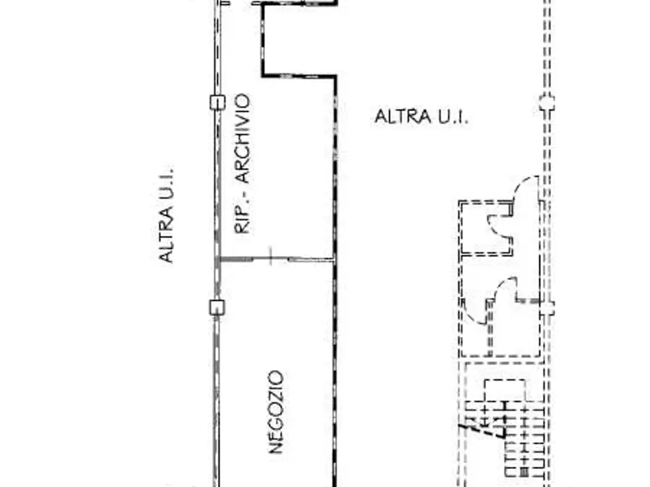 Negozio in Corso Torino 85, Buttigliera Alta, {3} - Planimetria 1