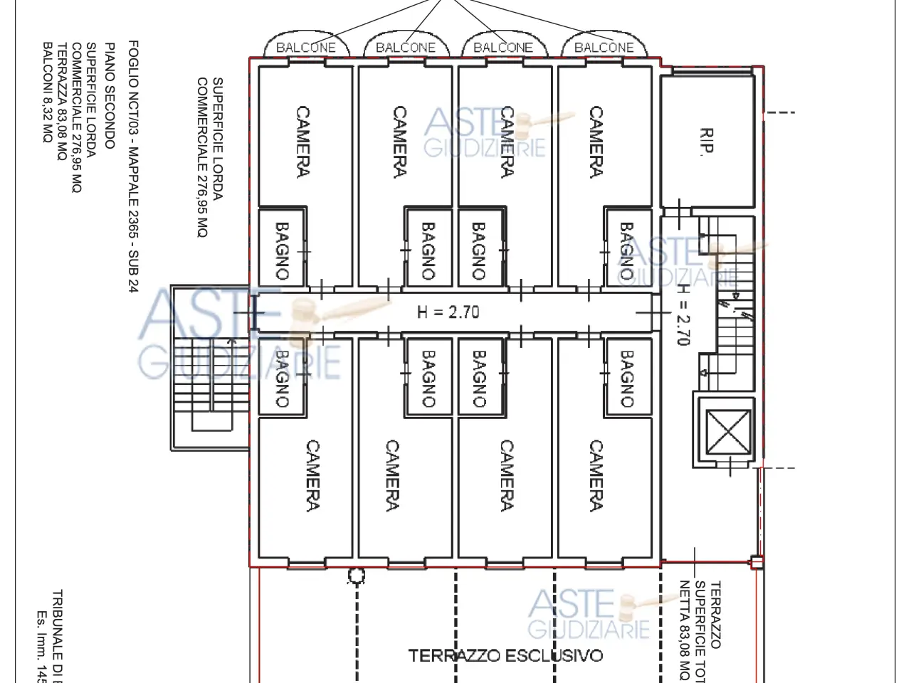 Albergo in Via Catullo, 1 1, Manerba Del Garda, {3} - Planimetria 1
