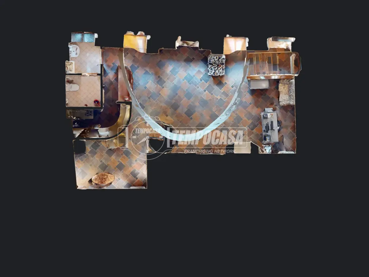 Negozio in Via Unione 4, Lomazzo, {3} - Planimetria 1