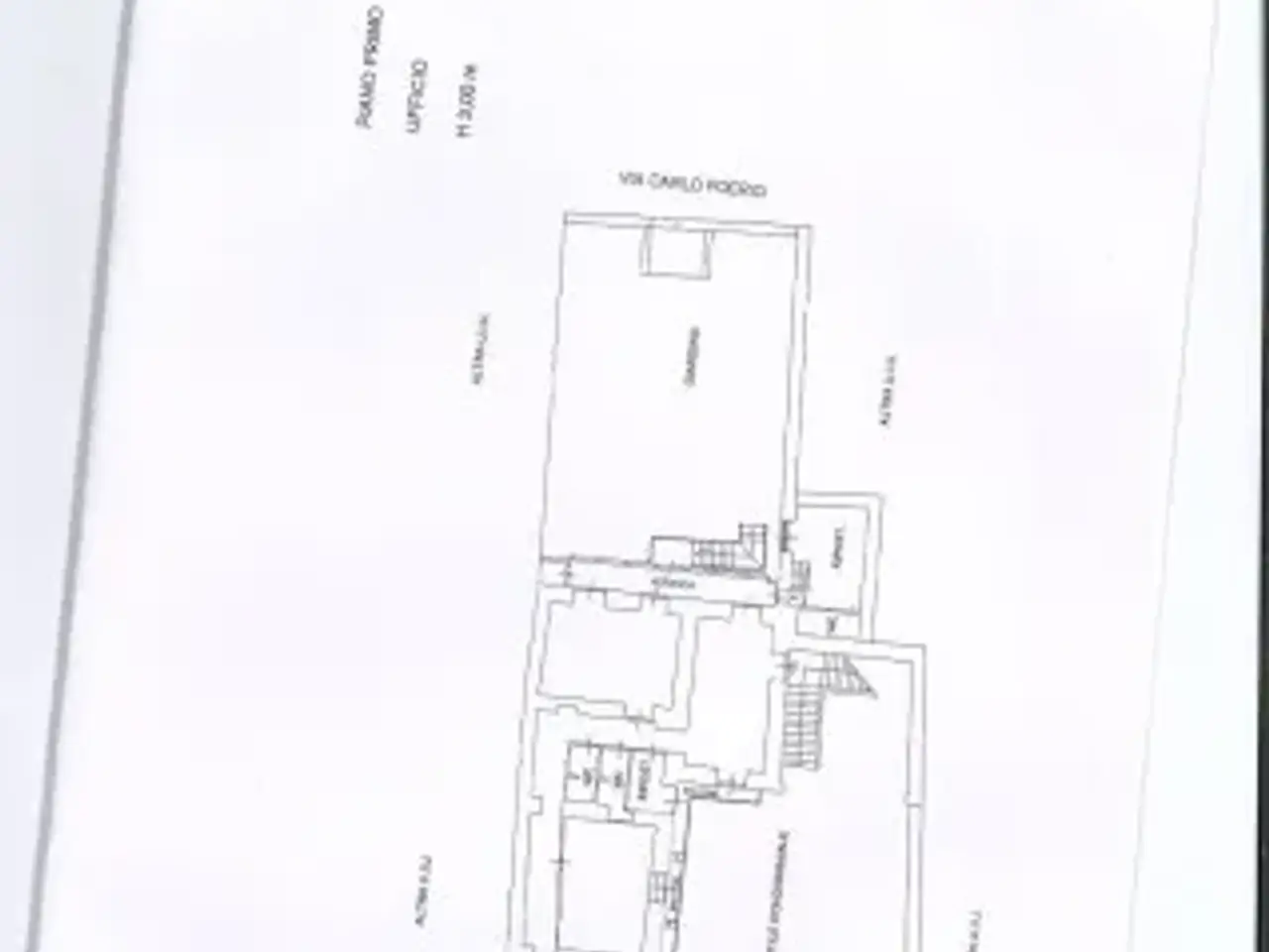 Ufficio in Riviera di Chiaia 267, Napoli, {3} - Planimetria 1