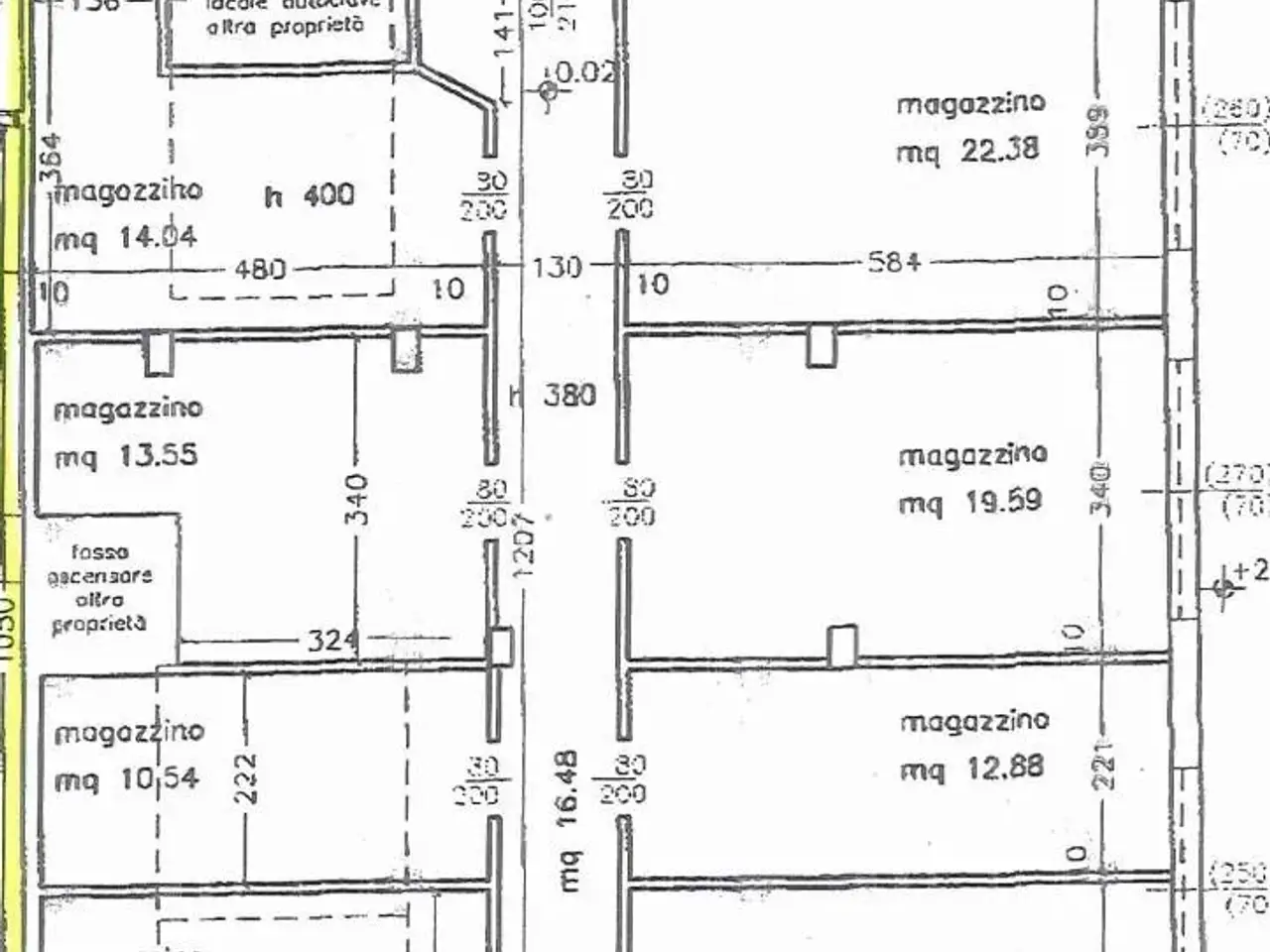 Magazzino in , Scandicci, {3} - Planimetria 1