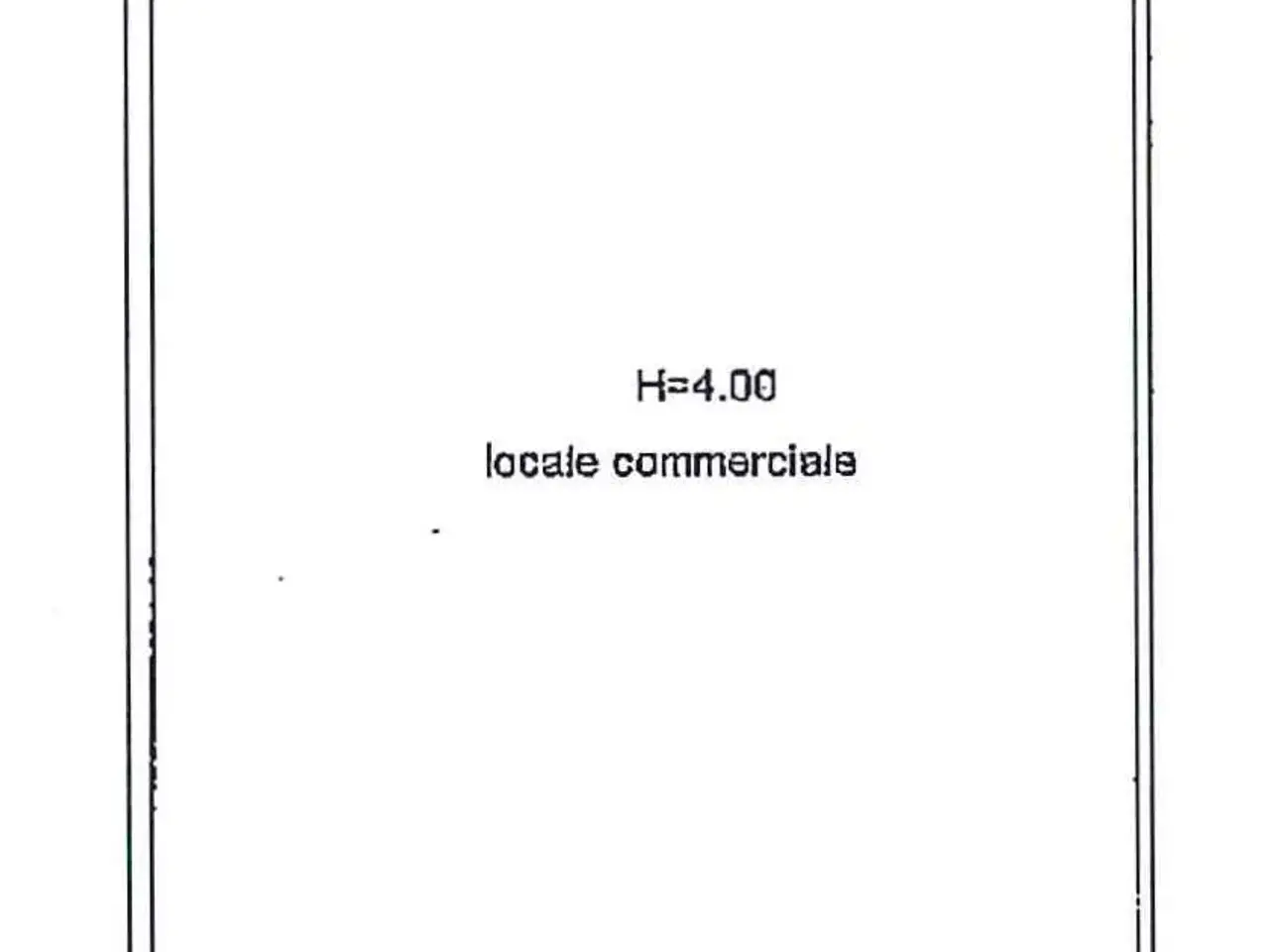 Negozio in Via De Gasperi  54 a, Triggiano, {3} - Planimetria 1