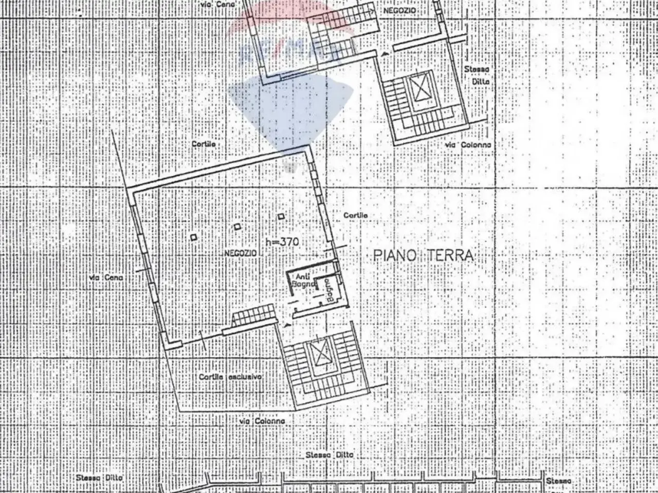 Negozio in Via V.Colonna 32, Torino, {3} - Planimetria 1