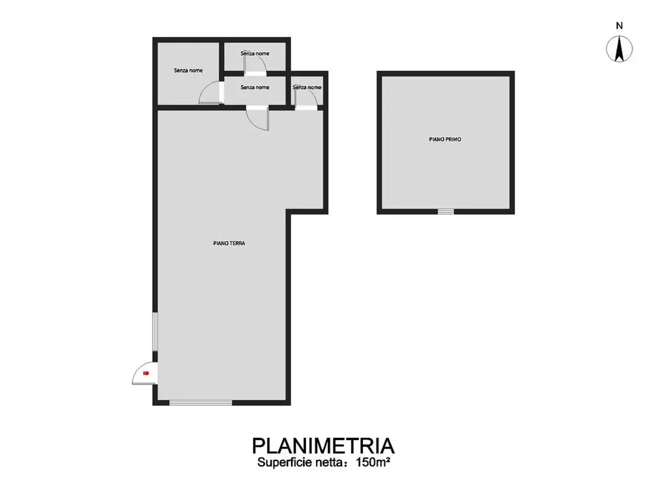 Negozio in Via G. Marconi 55, Curtarolo, {3} - Planimetria 1