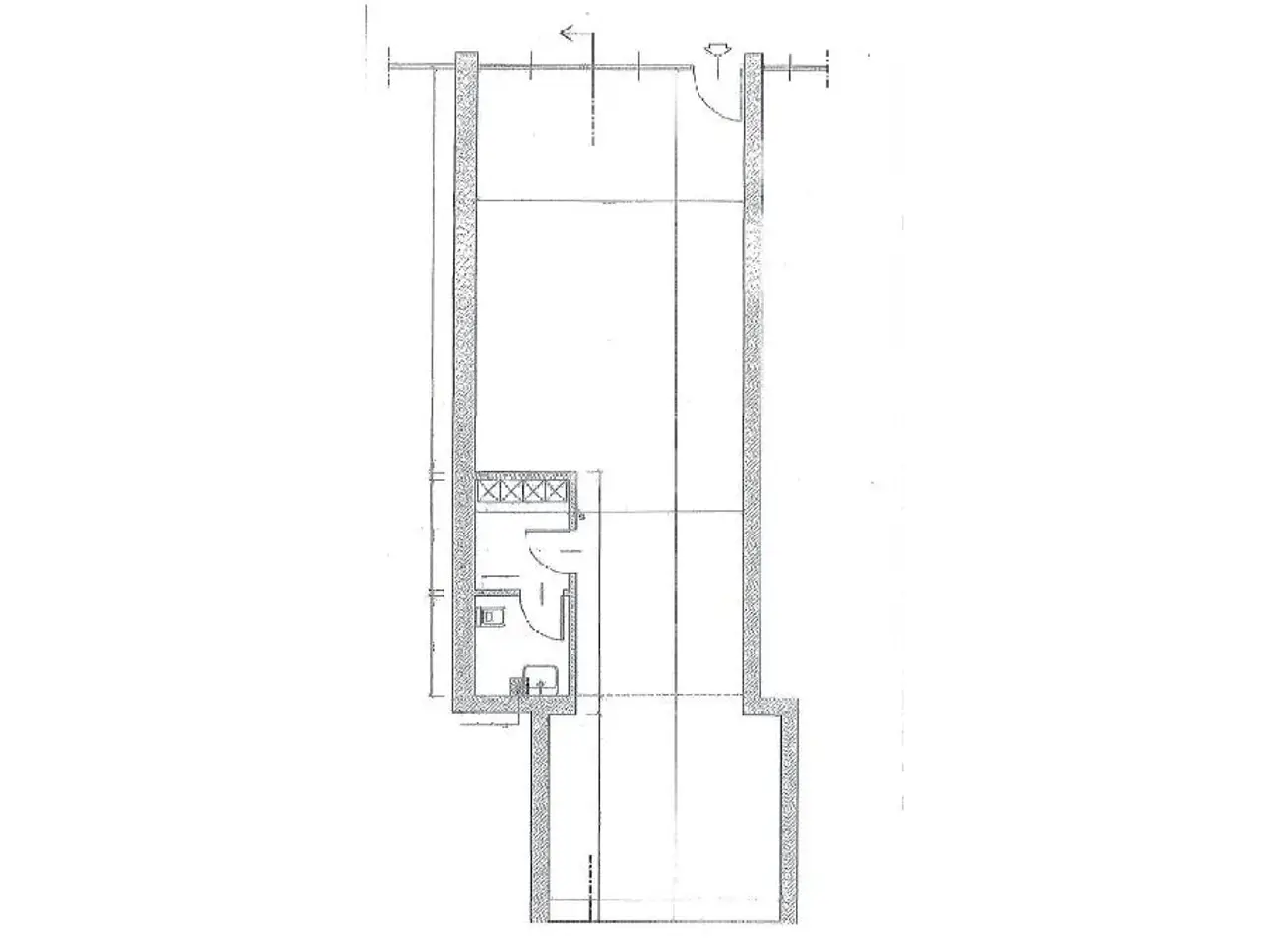 Negozio in Piazza Dante Alighieri, Filago, {3} - Planimetria 1