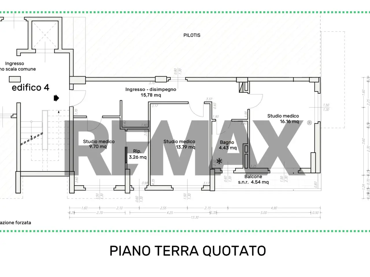 Ufficio in Via Koch 15, Cagliari, {3} - Planimetria 1