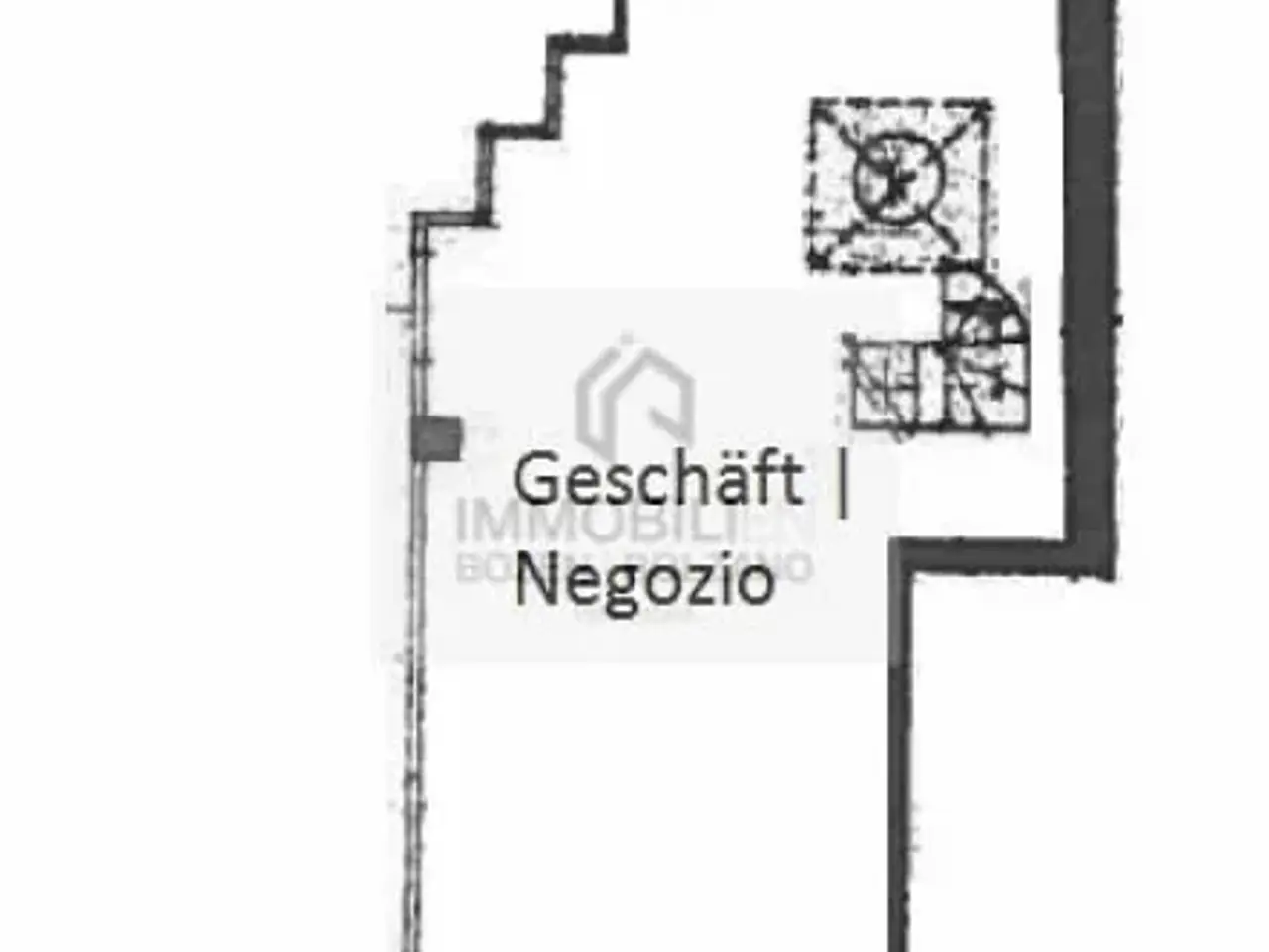 Negozio in Via della Mostra 23, Bolzano, {3} - Planimetria 1