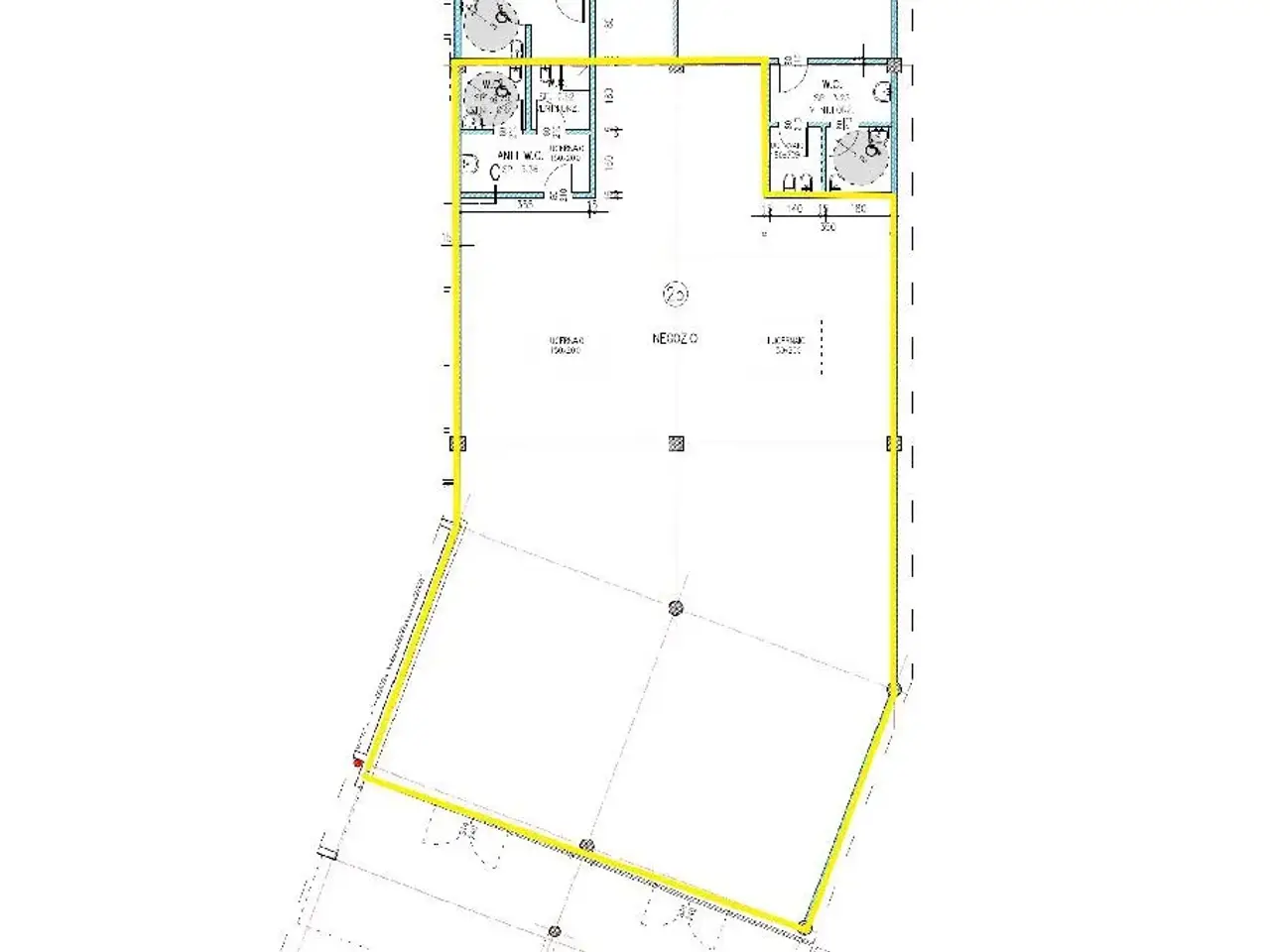 Negozio in , Carpi, {3} - Planimetria 1