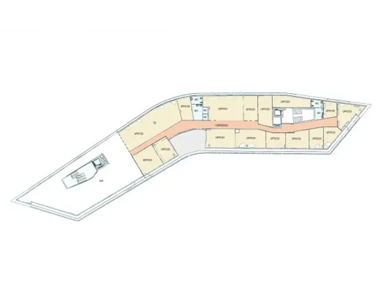 Ufficio in Via Triumplina 179, Brescia, {3} - Planimetria 1