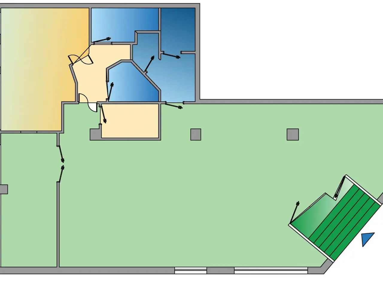 Negozio in Via De Magistris, Cagliari, {3} - Planimetria 1