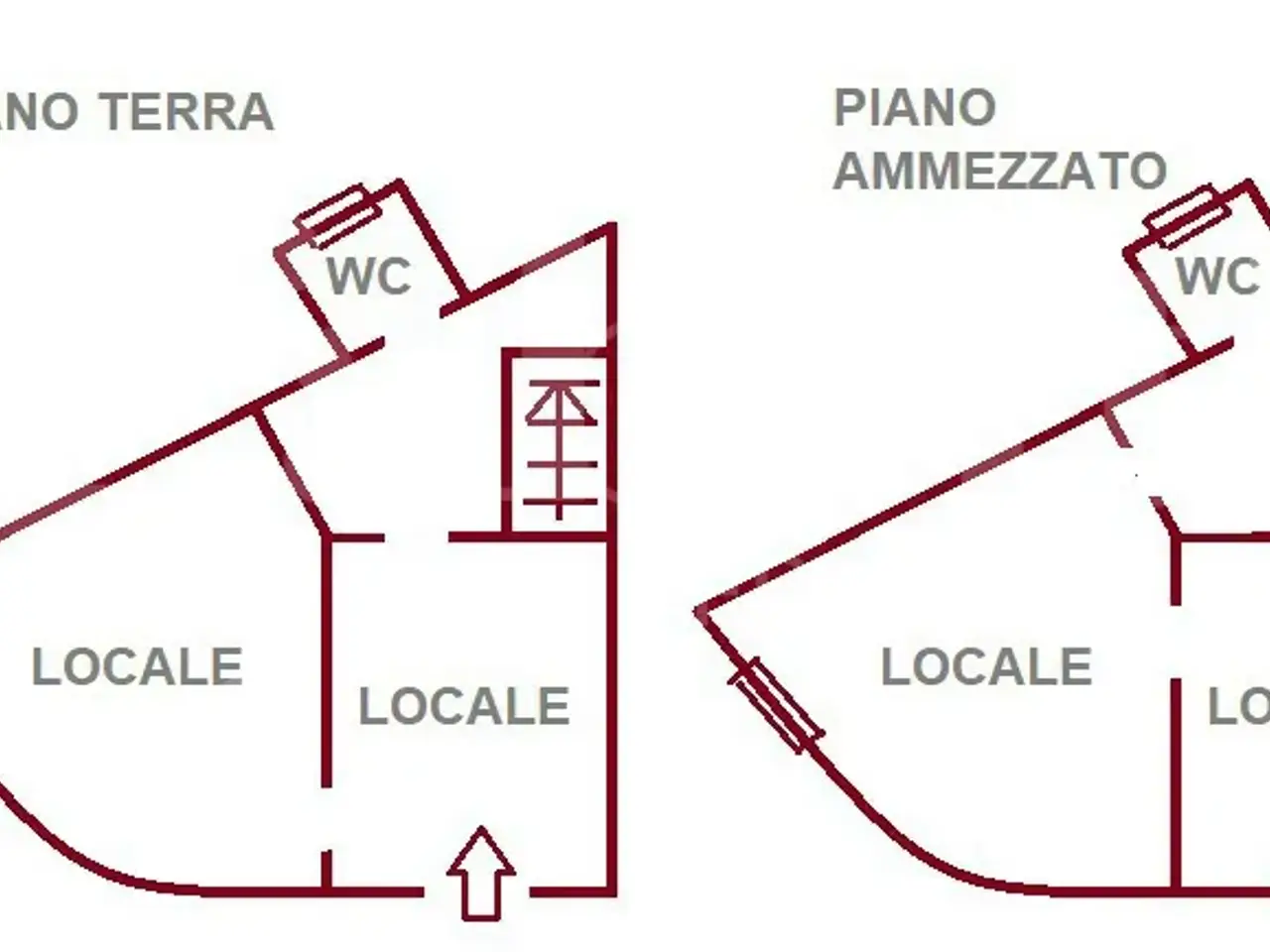 Negozio in Via Placida 27, Messina, {3} - Planimetria 1