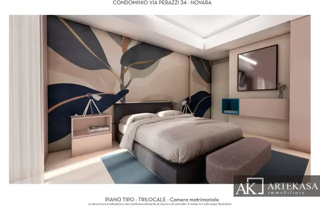 Trilocale in vendita, Via Costantino Perazzi 34, Novara - Foto 1