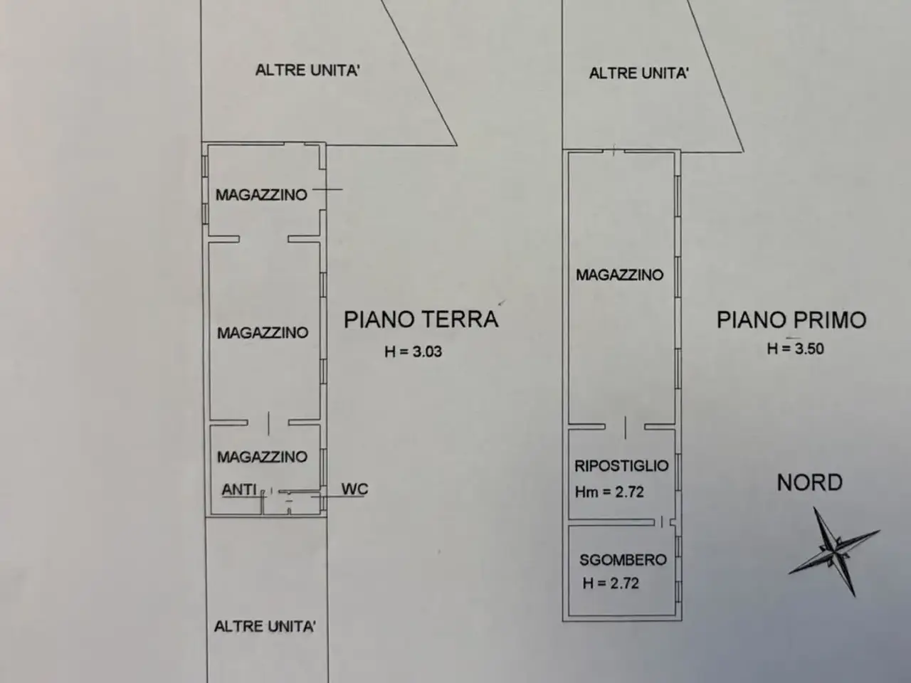 Magazzino in Via Fossalta 11, Conselve, {3} - Planimetria 1