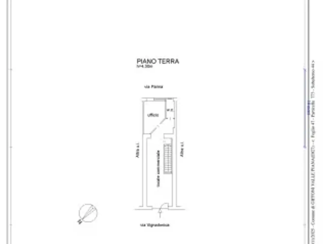 Negozio in Via Vignadonica, Giffoni Valle Piana, {3} - Planimetria 1