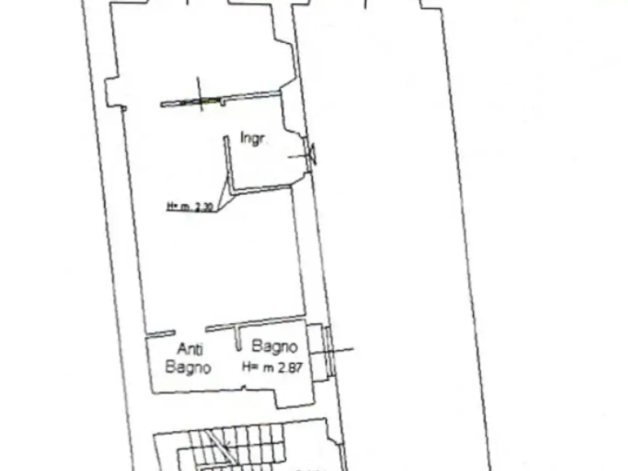 Laboratorio in Corso Bergamo 48, Lecco, {3} - Planimetria 1