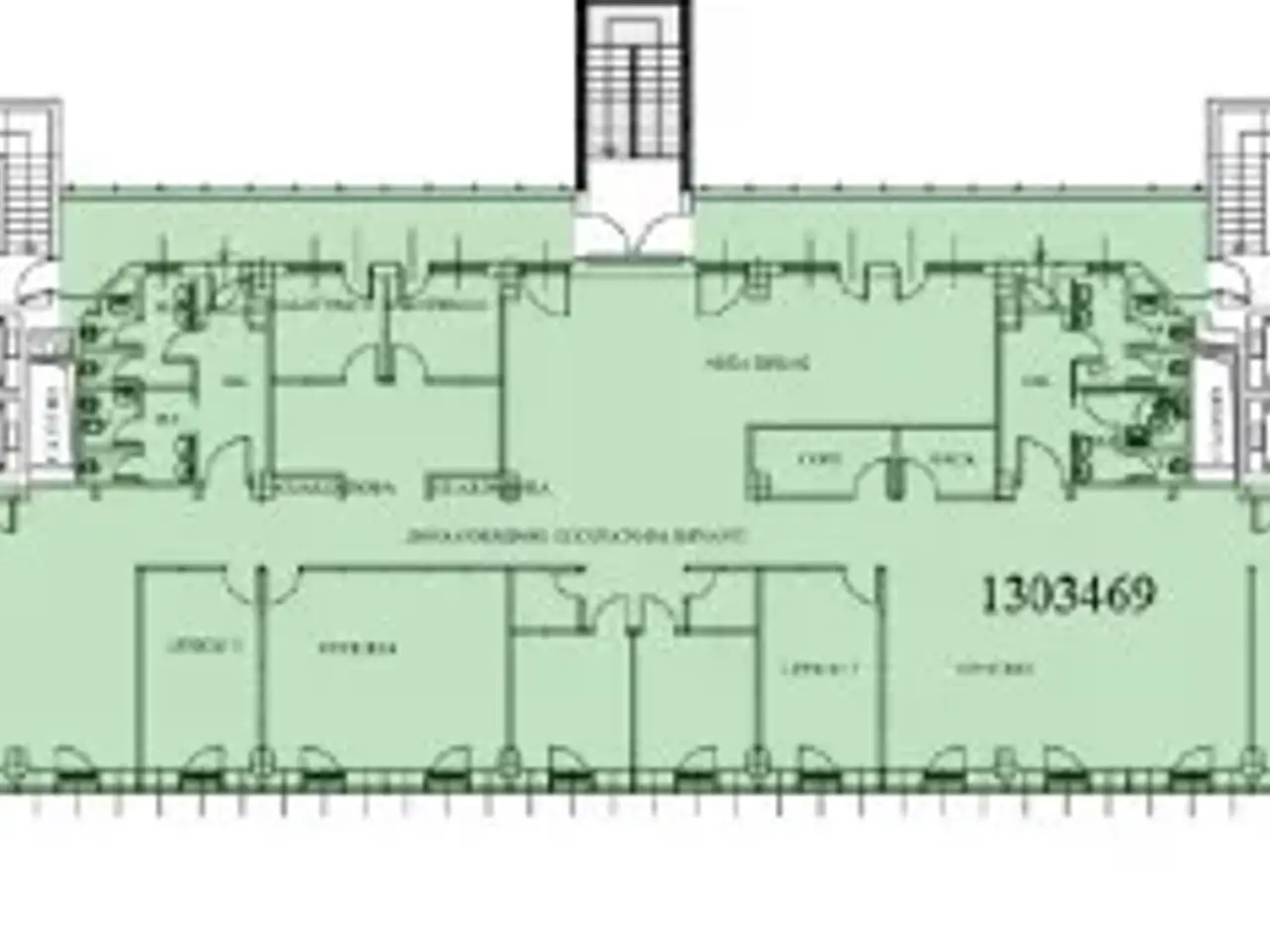 Ufficio in Via dei Missaglia 97, Milano, {3} - Planimetria 1