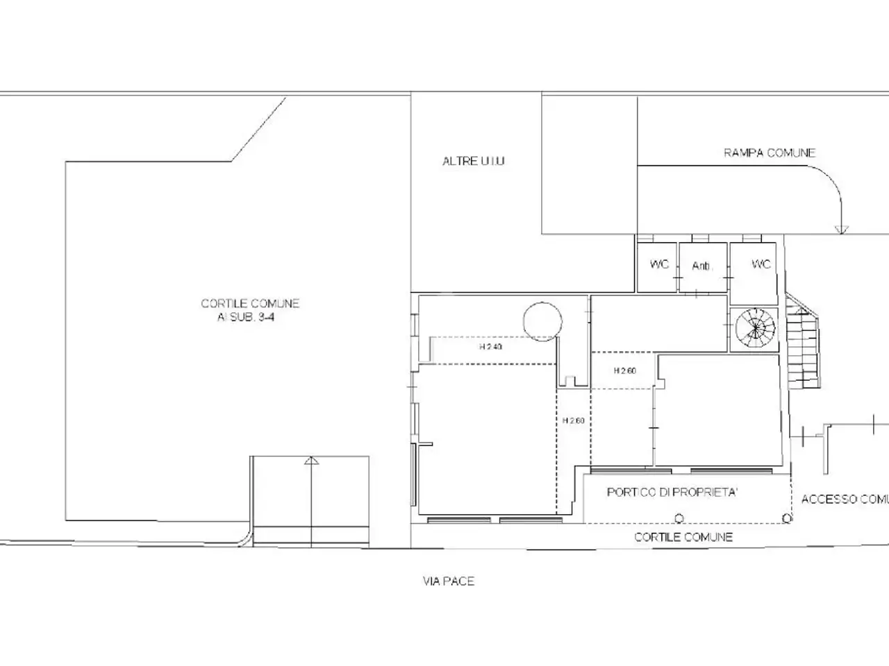 Negozio in Via Sempione 235, San Vittore Olona, {3} - Planimetria 1