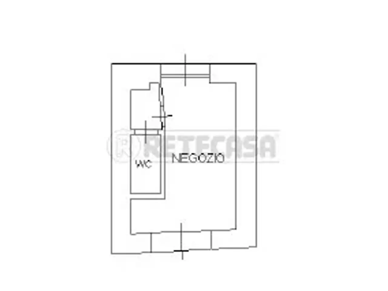 Palazzina commerciale in Via Ettore Lombardo Pellegrino 44, Messina, {3} - Planimetria 1