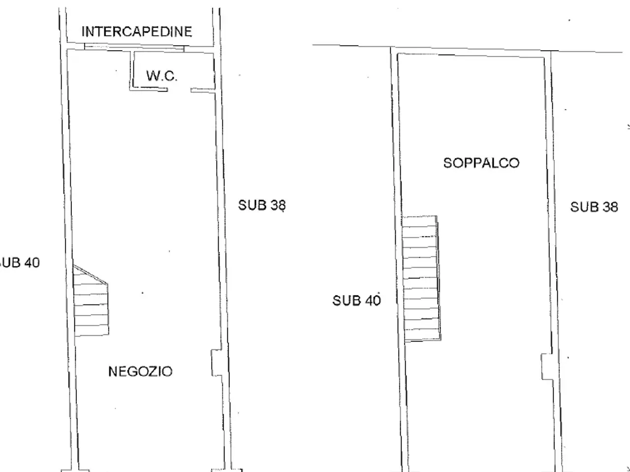 Negozio in Via Gaetano di Biasio 158, Cassino, {3} - Planimetria 1