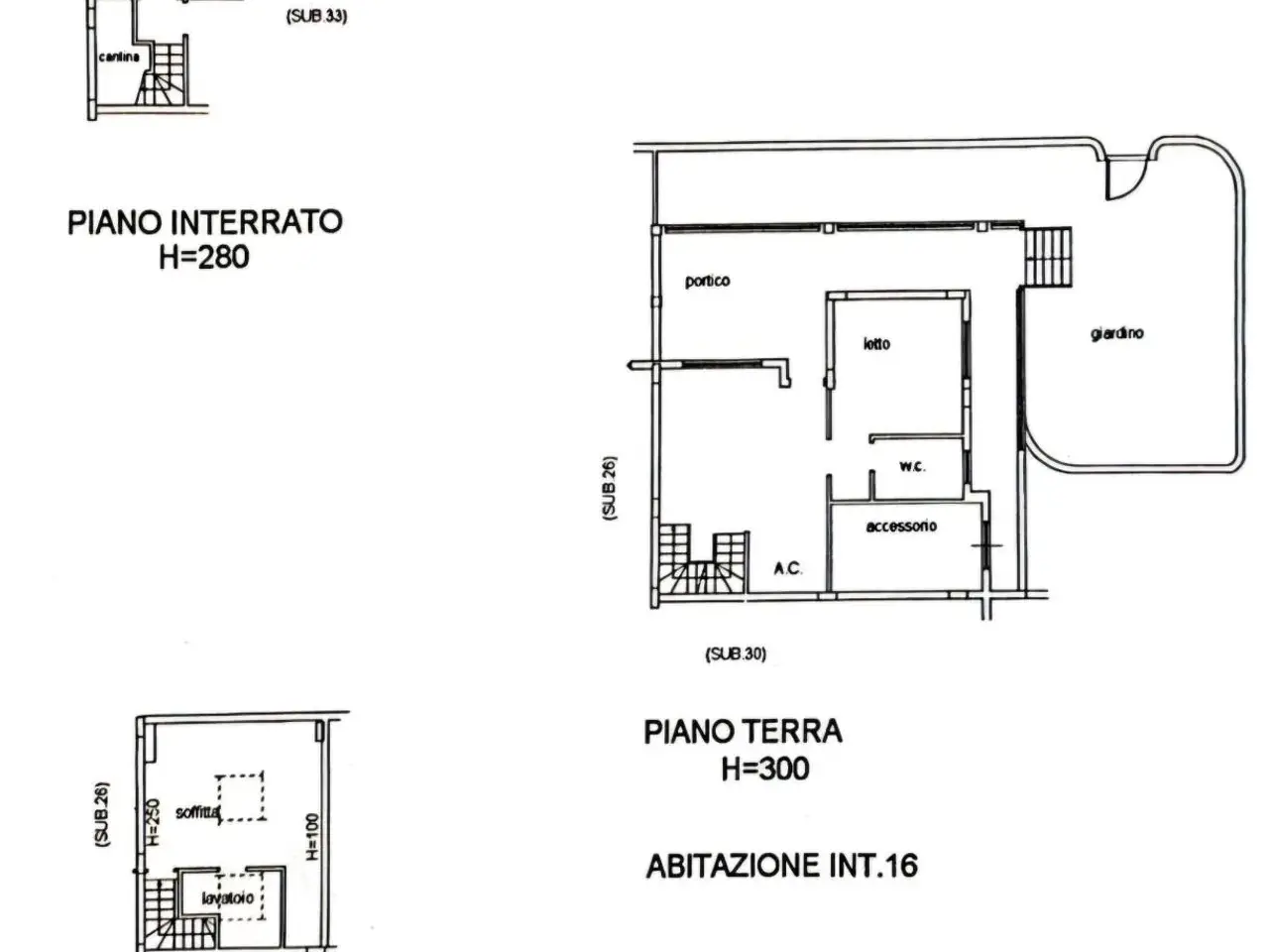 Villa in vendita, Via Francesco Severi, Roma - Planimetria 1