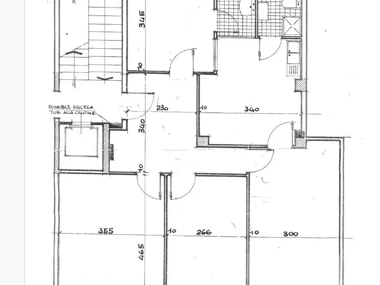 Ufficio in Corso Susa 50, Rivoli, {3} - Planimetria 1