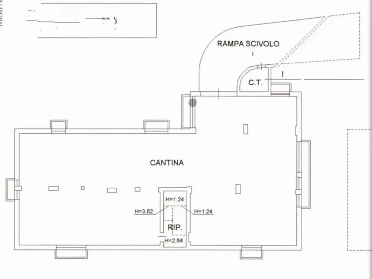 Parcheggio chiuso in , Rimini, {3} - Planimetria 1