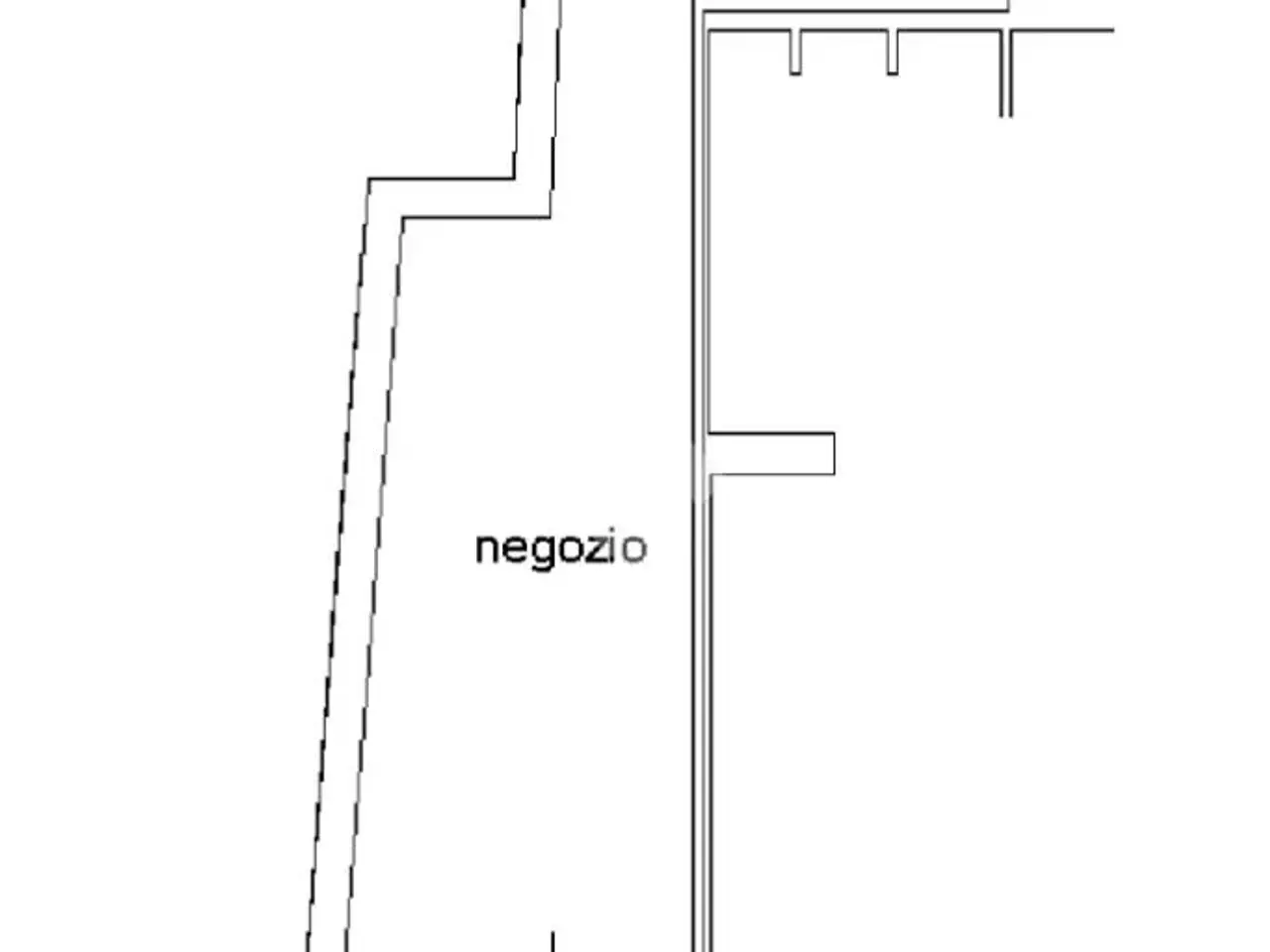 Negozio in Via Nettunense, Castel Gandolfo, {3} - Planimetria 1