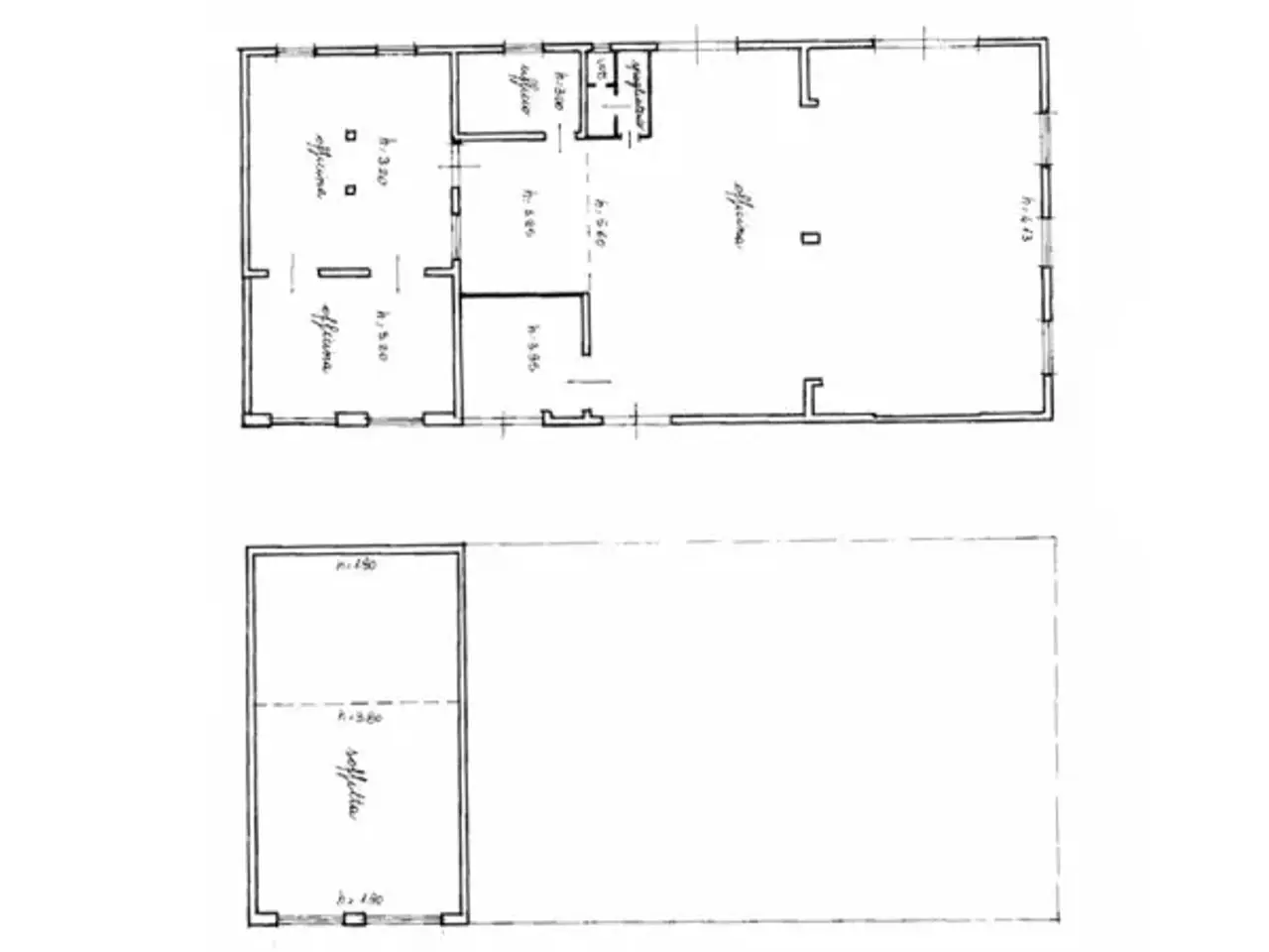 Capannone in Via Enrico Forlanini, Parma, {3} - Planimetria 1