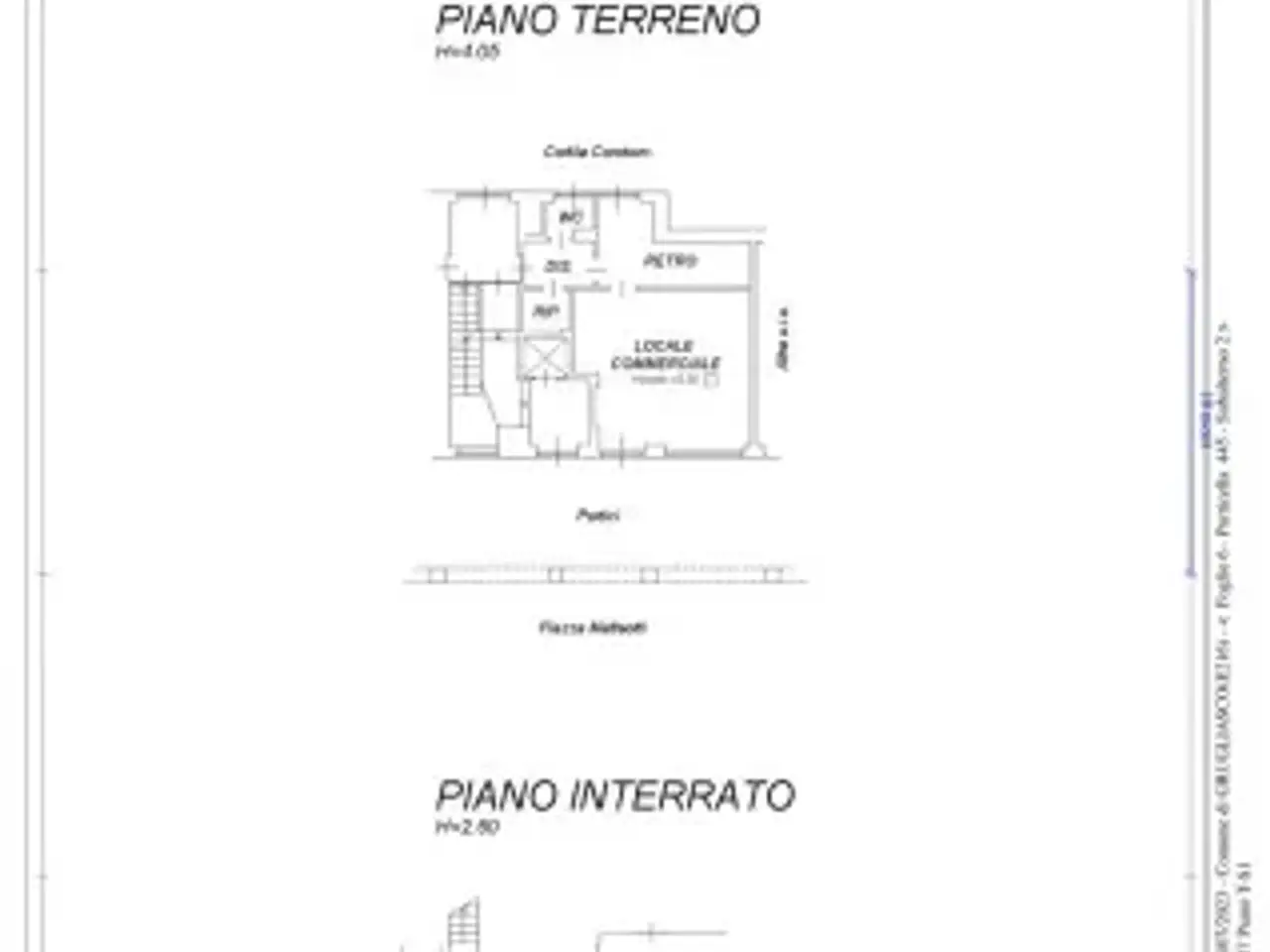 Negozio in Piazza Giacomo Matteotti 17, Grugliasco, {3} - Planimetria 1