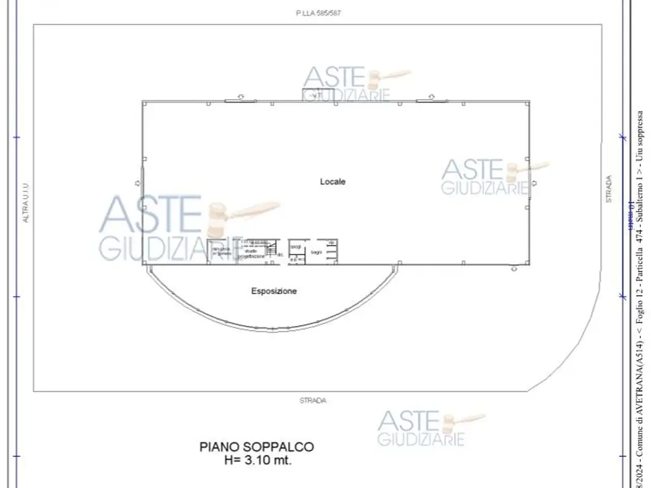 Fabbricato misto in Zona Industriale P.I.P., Avetrana, {3} - Planimetria 1