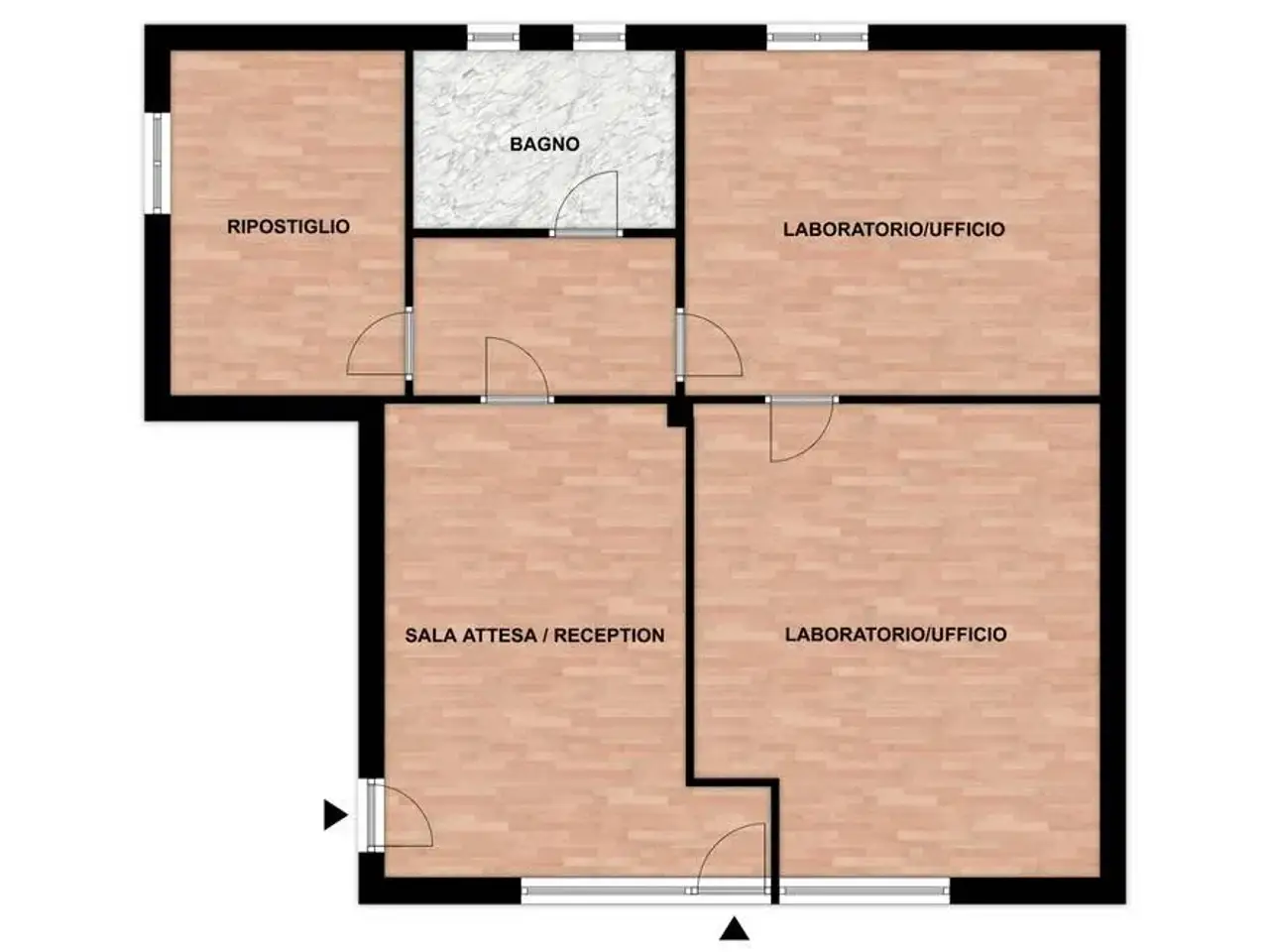 Negozio in Via Lavandè 6, Monvalle, {3} - Planimetria 1