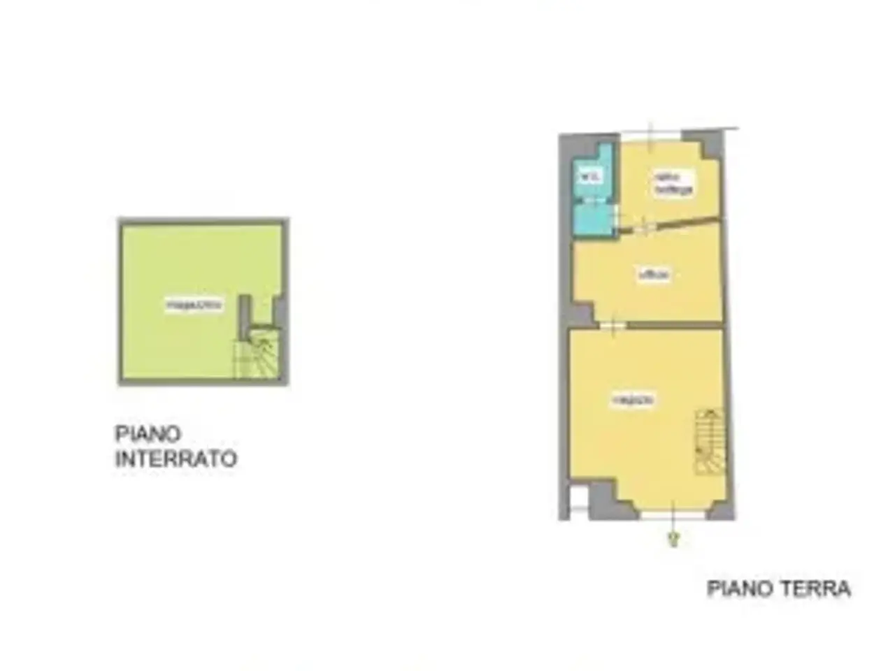 Negozio in Via della Nave, Pistoia, {3} - Planimetria 1