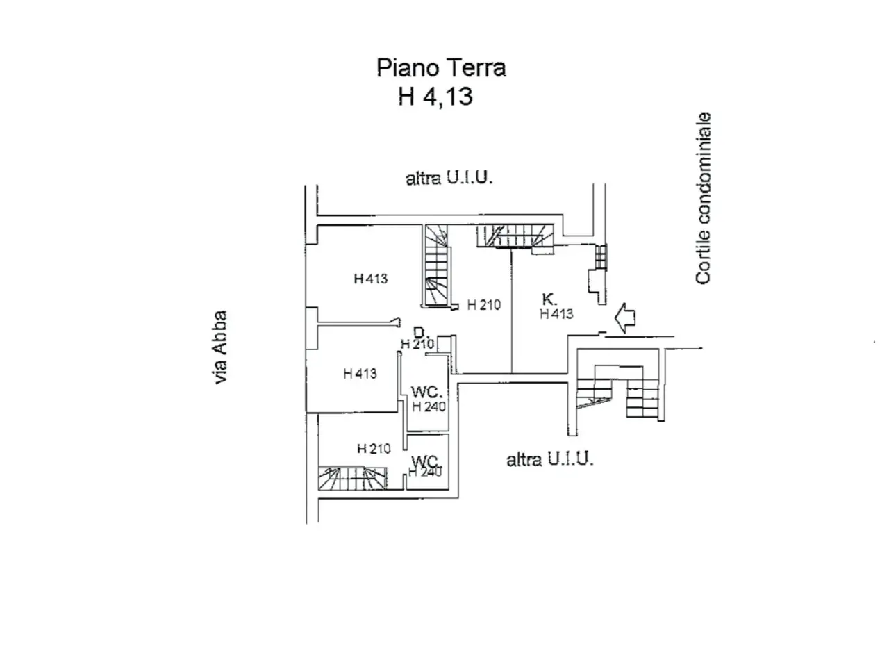 Loft in vendita, Via Luigi Manzotti 28, Milano - Planimetria 1