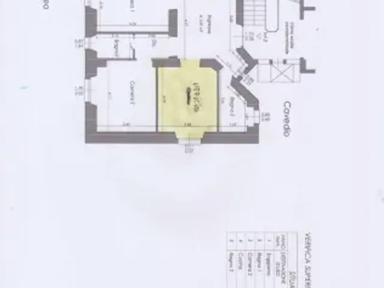Ufficio in Via alla Stazione per Casella 18, Genova, {3} - Planimetria 1