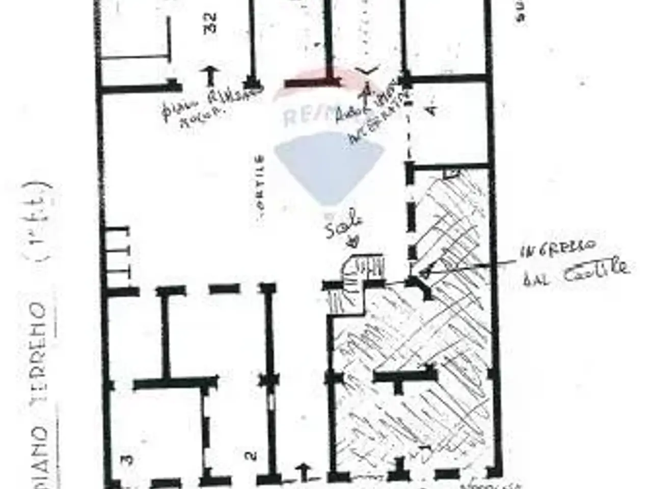 Negozio in Via San Francesco da Paola 44, Torino, {3} - Planimetria 1