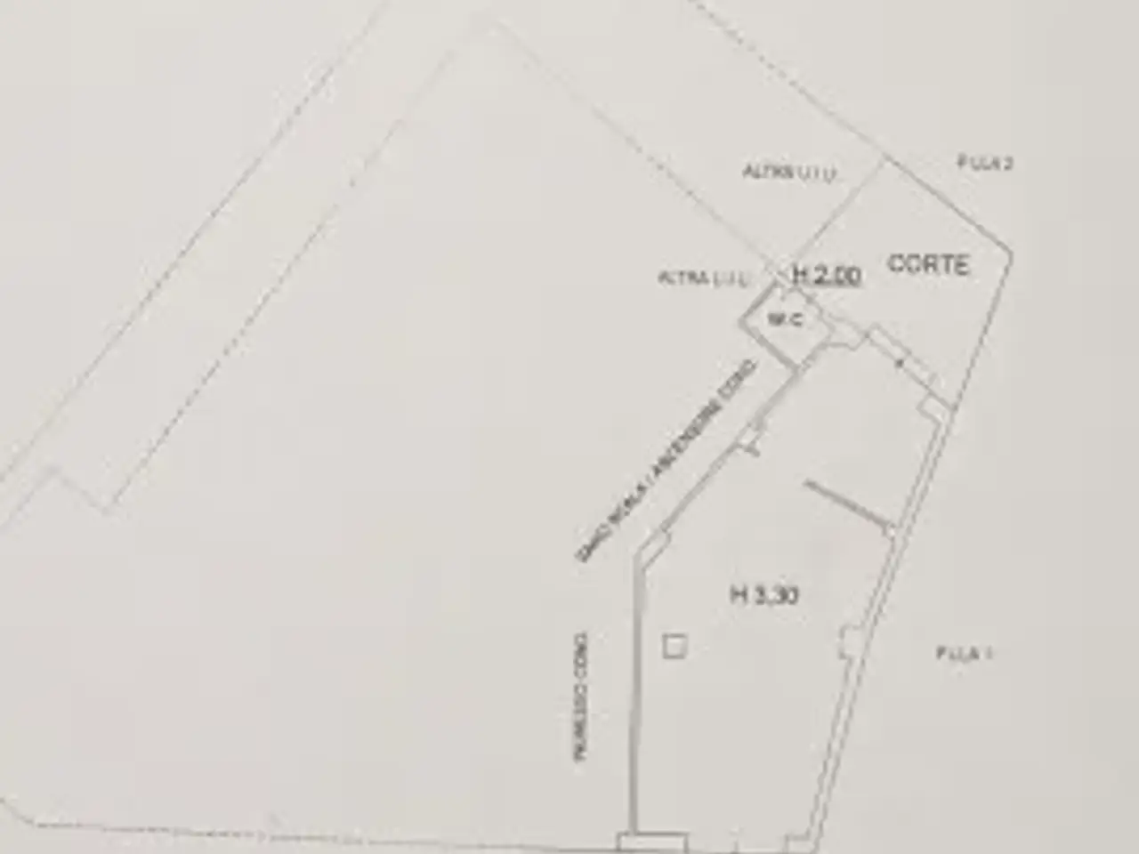 Negozio in Via Volturno, Sanremo, {3} - Planimetria 1